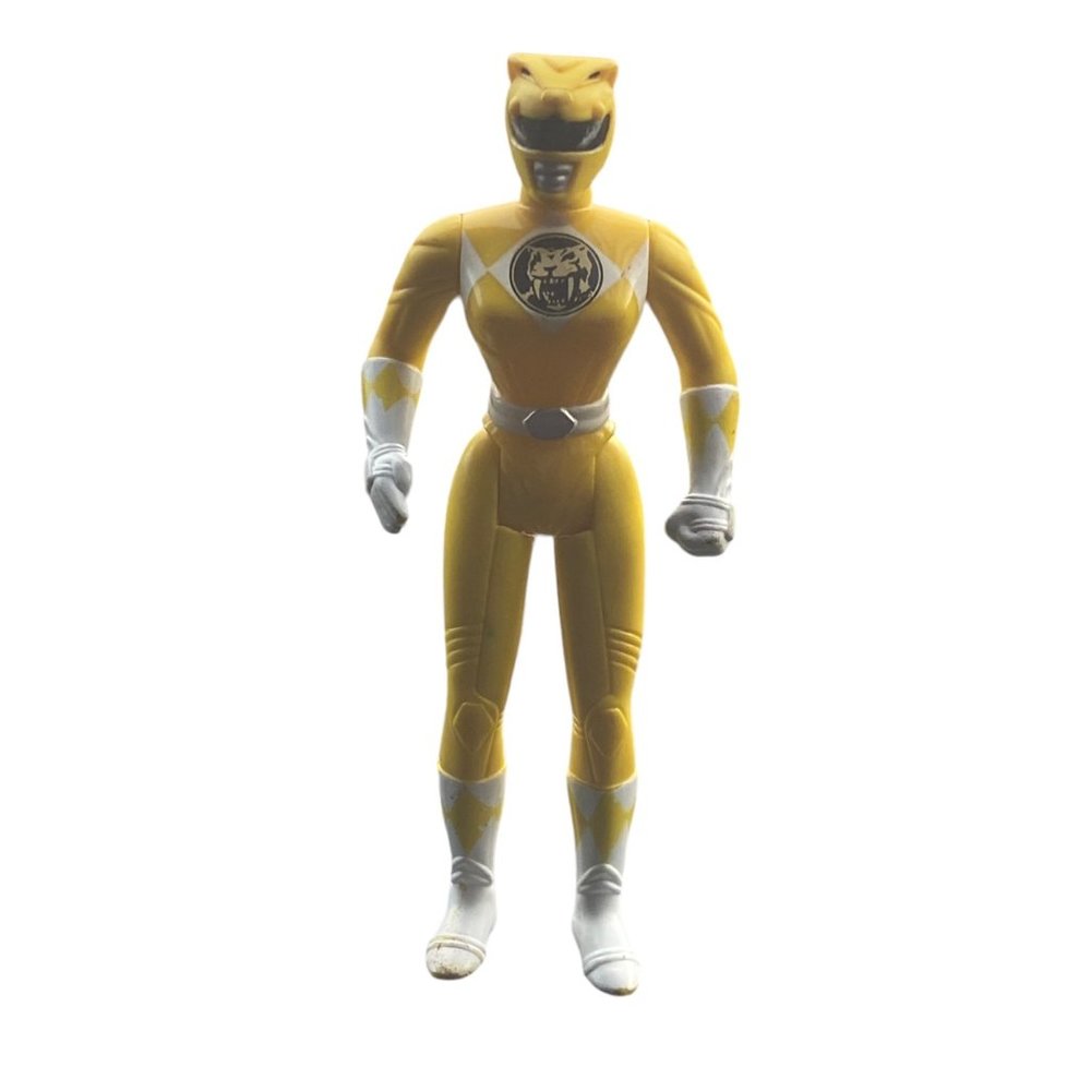 Vintage 1995‎ Yellow Power Mighty Morphin Power Rangers Trini Kwan Action Figure